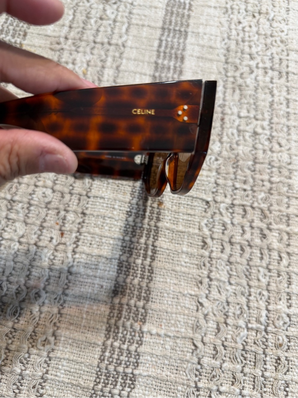 Celine women’s Tortoiseshell Sunglasses with Brown Lenses - Picture 2 of 9